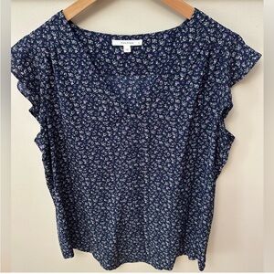 Fun 2 Fun purple Floral Blouse stitchfix